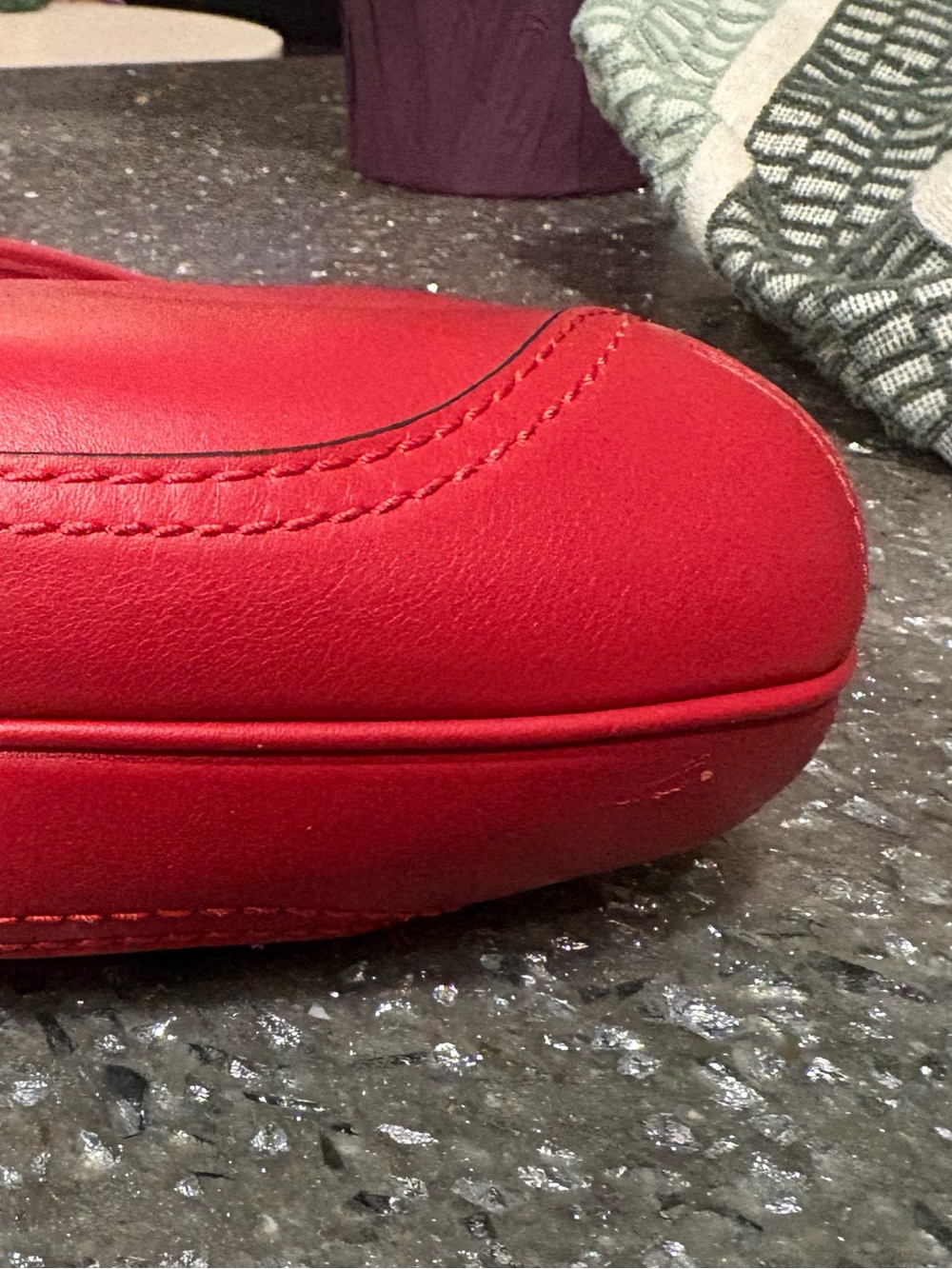 Coach Ruby Red Soho Flap Bag - Picture 8 of 8